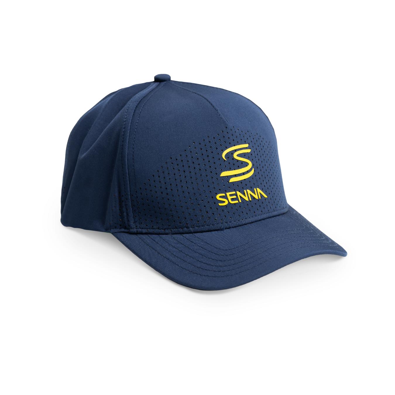 Casquette Ayrton Senna de couleur Navy