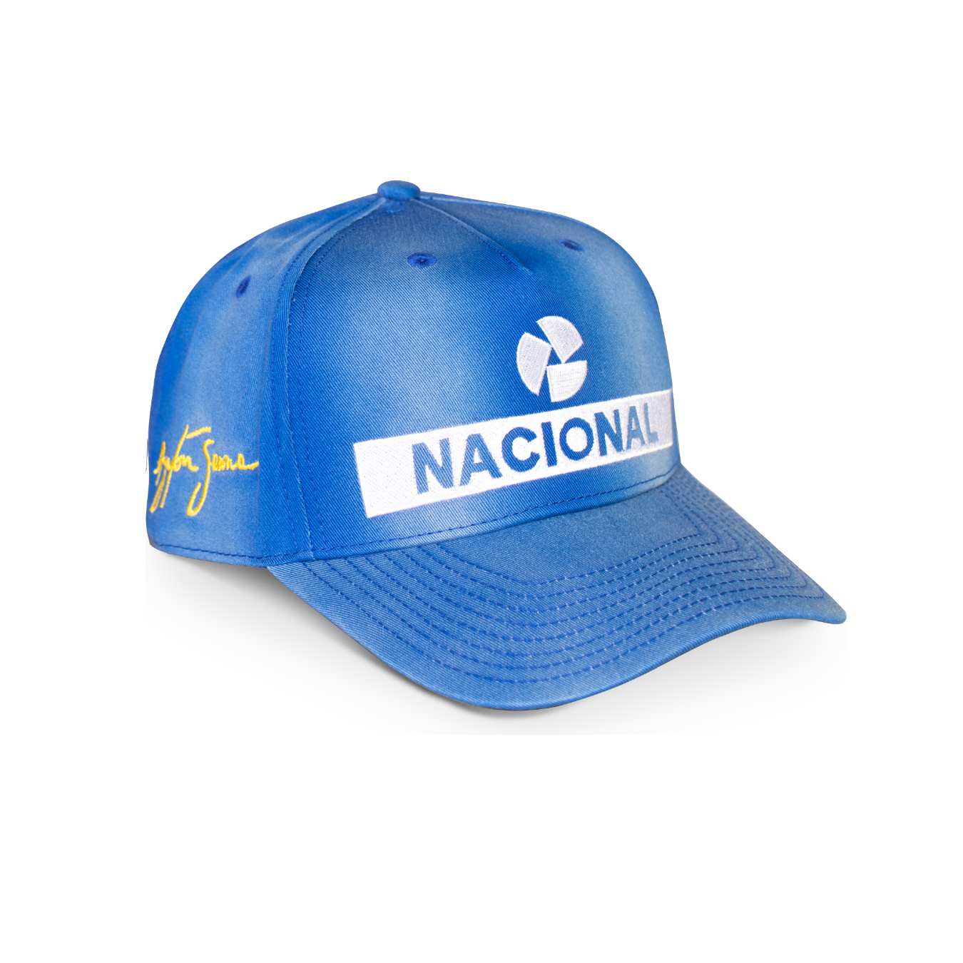 Casquette Ayrton Senna Nacional Base Ball Bleu Marine