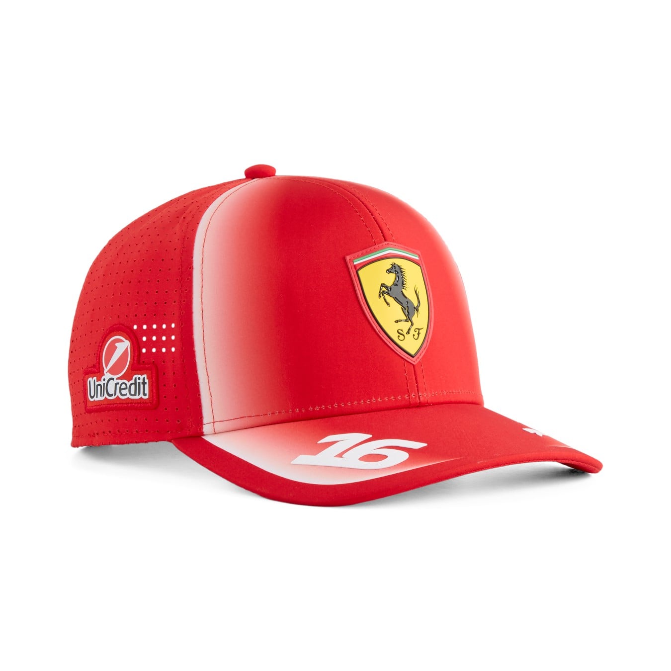 Casquette Enfant Ferrari F1 Charles Leclerc Kid Rouge