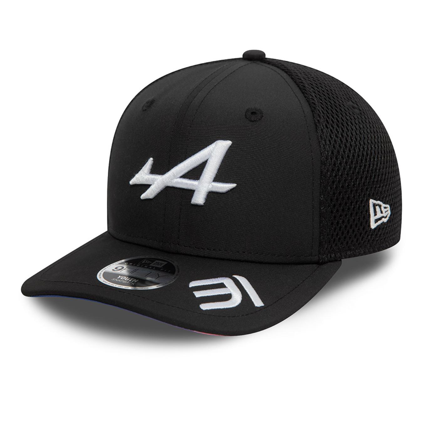 Casquette Enfant Ocon BWT Alpine F1® Team New Era Noir