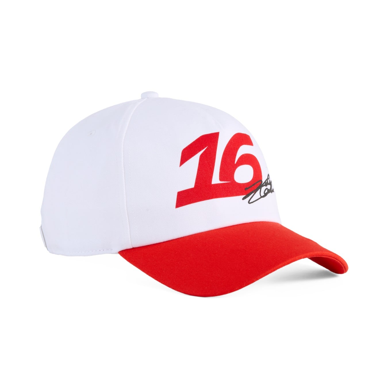 Casquette Ferrari F1 Graphique Leclerc Blanche