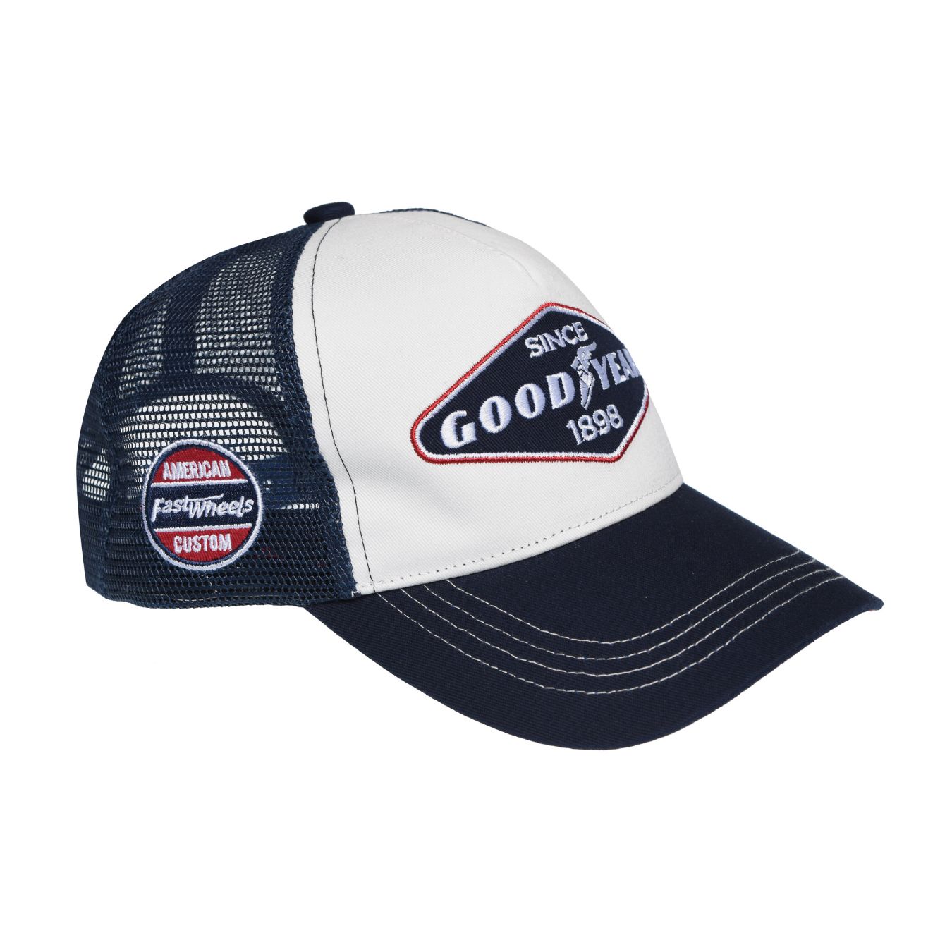 Casquette Goodyear Trucker Bleu
