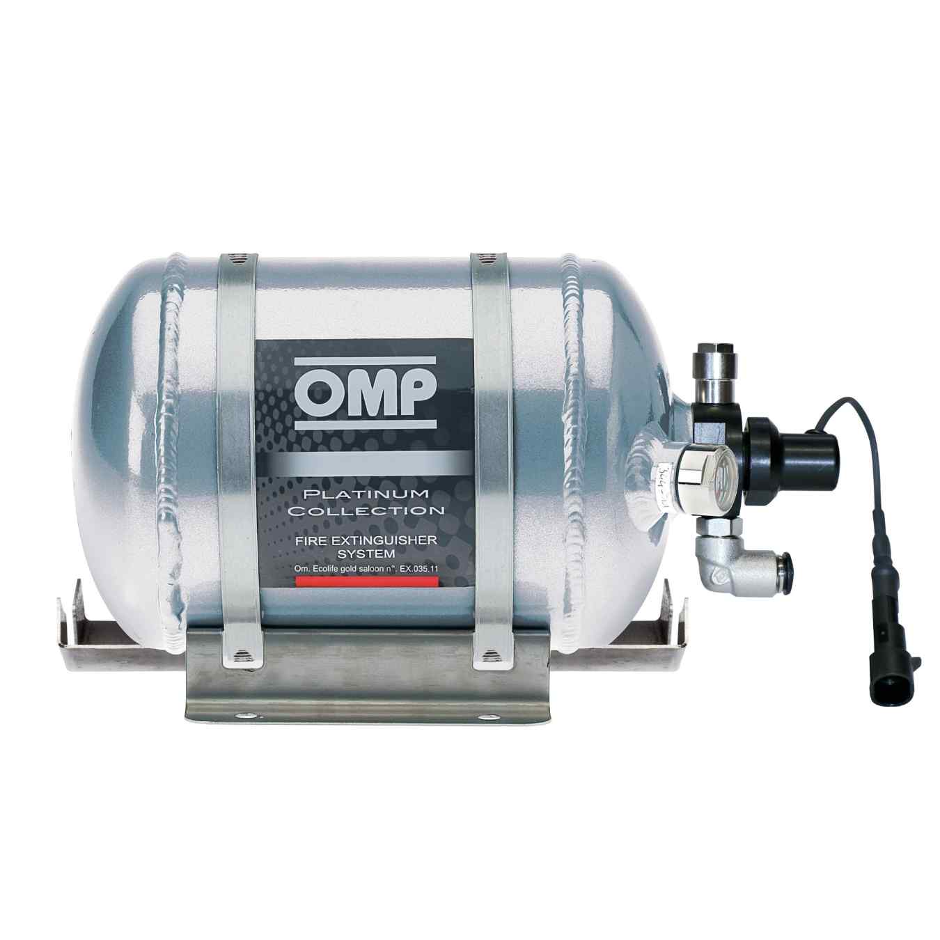 Extincteur Cesal3 automatique électrique 1.3L Aluminium OMP CE0-SAL3-A01