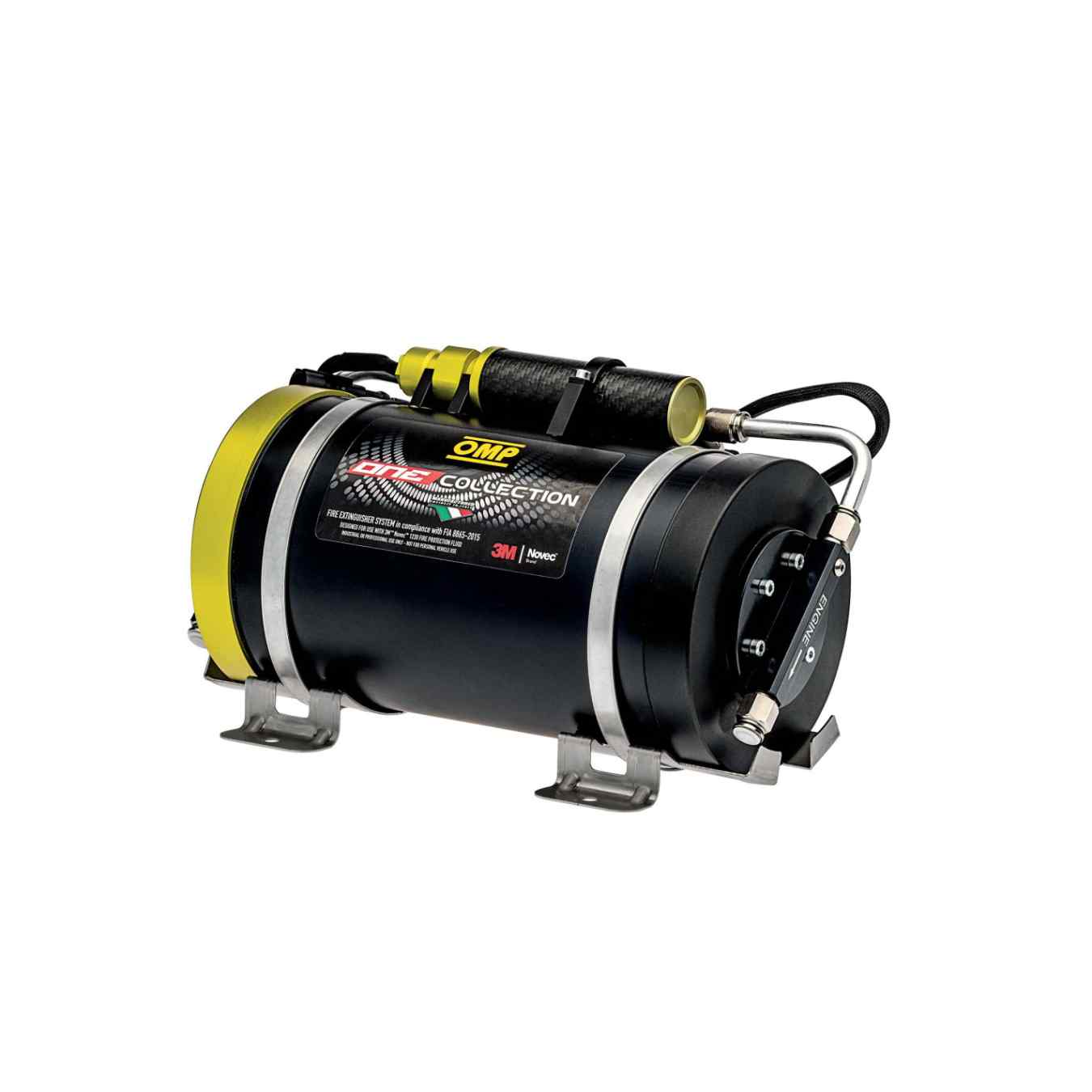 Extincteur Cesal4 automatique électrique (cartouche) 2.7 kg - 0.9L Aluminium OMP CE0-SAL4-A01