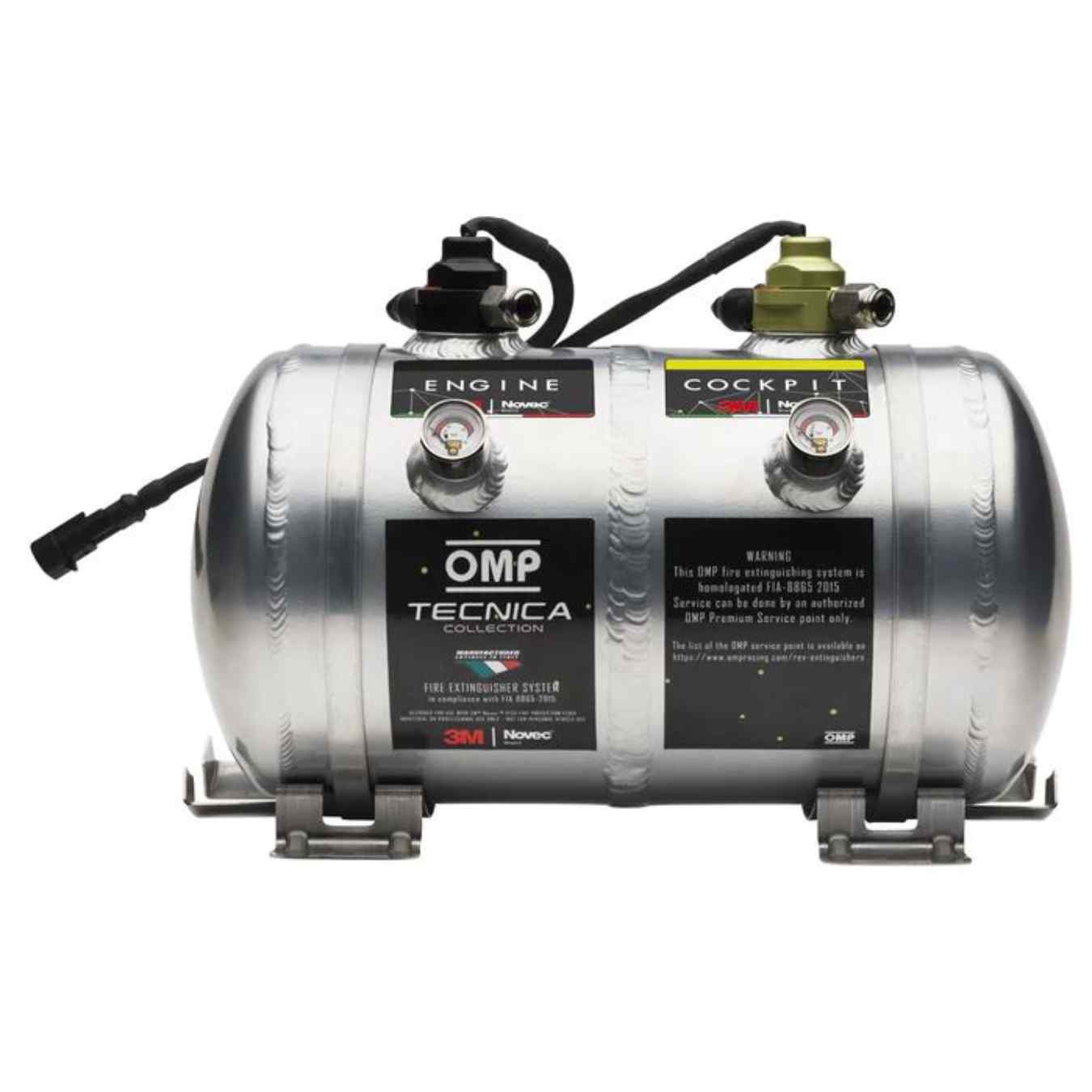 Extincteur Cesal5E automatique électrique 1.7 kg - 1.7 kg Aluminium OMP CE0-SAL5-C01