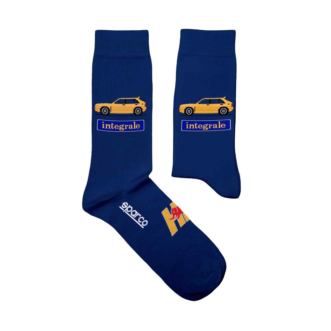 Chaussettes Lancia Delta HF Marine Taille 41/46 SPARCO
