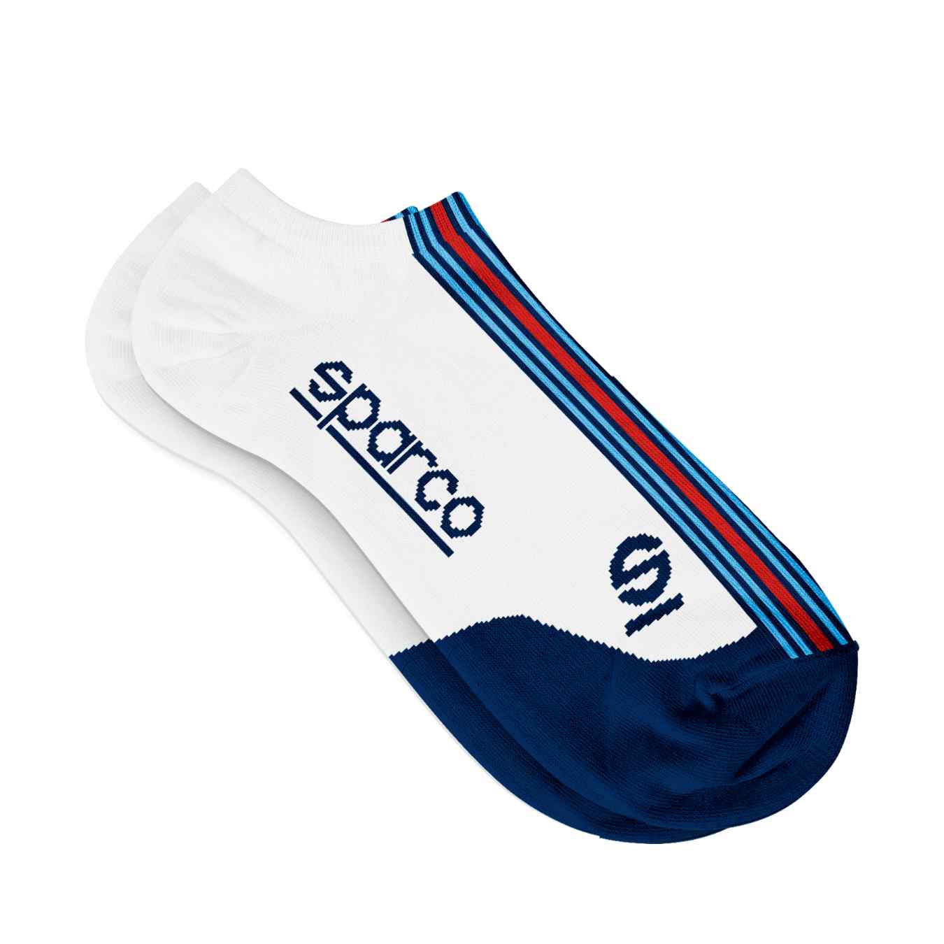 Chaussettes MARTINI RACING ICONIC Blanc Bleu Marine Taille 41 46