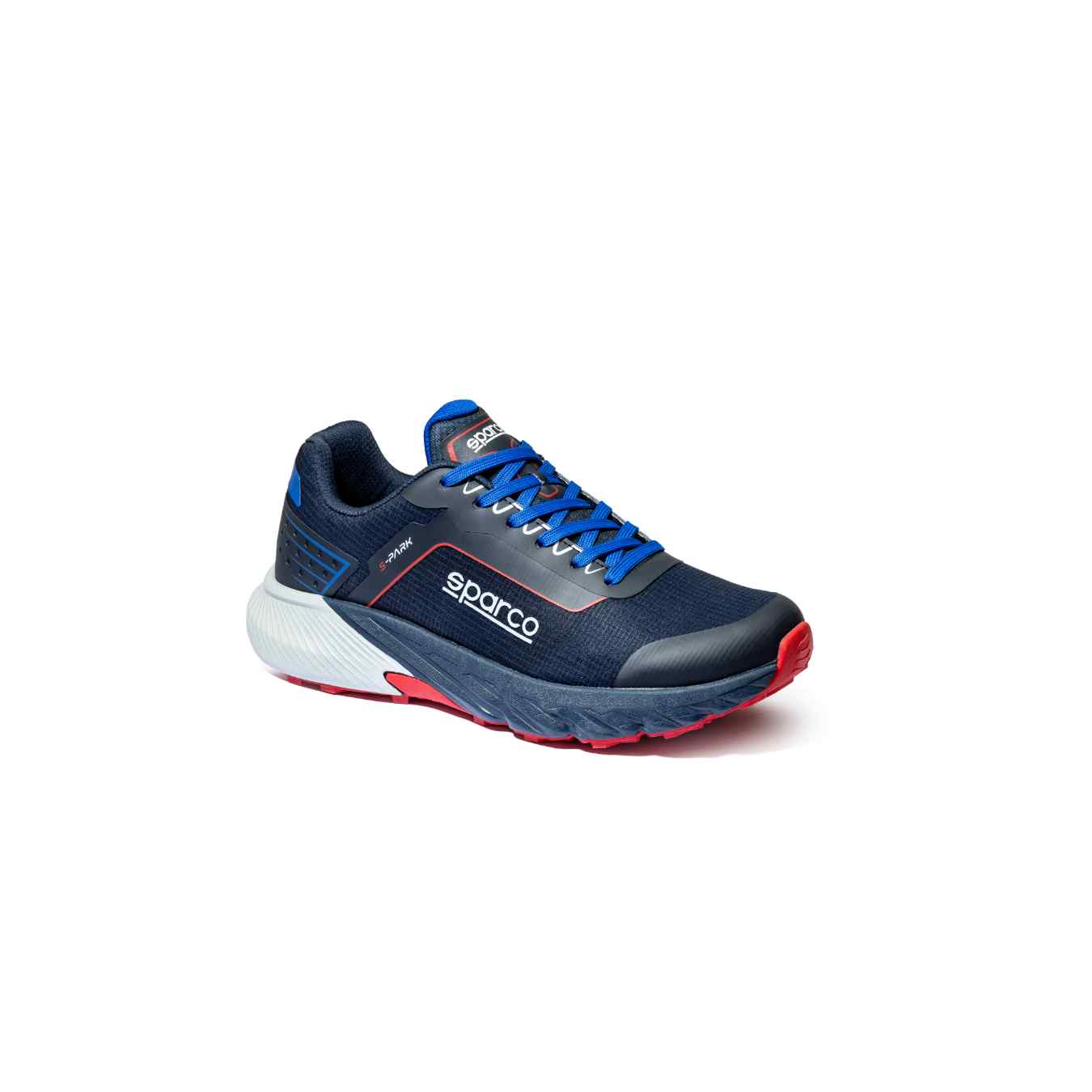 Chaussures Mécanicien SPARCO S PARK LEON Bleu Marine Rouge
