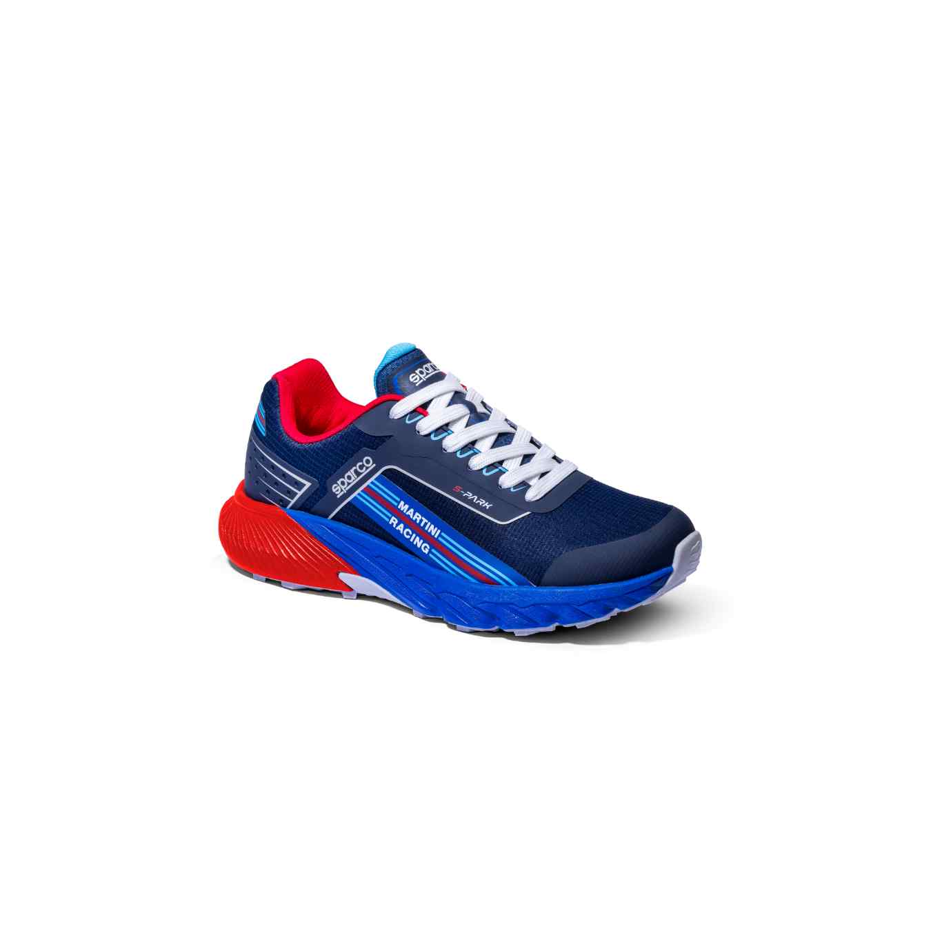 Chaussures mécaniciens MARTINI RACING S PARK SARDINIA Bleu Marine Rouge