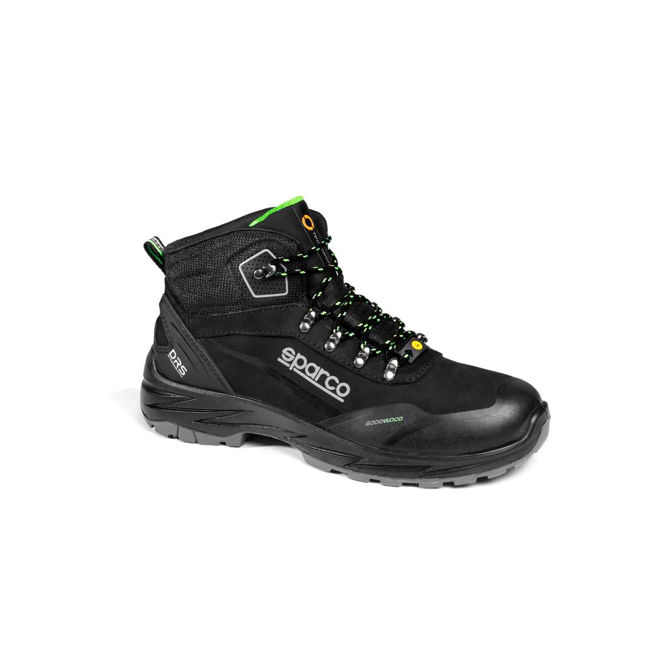 Chaussures Mécano Montante SPARCO GOODWOOD RIVER ESD O6 Noir Vert