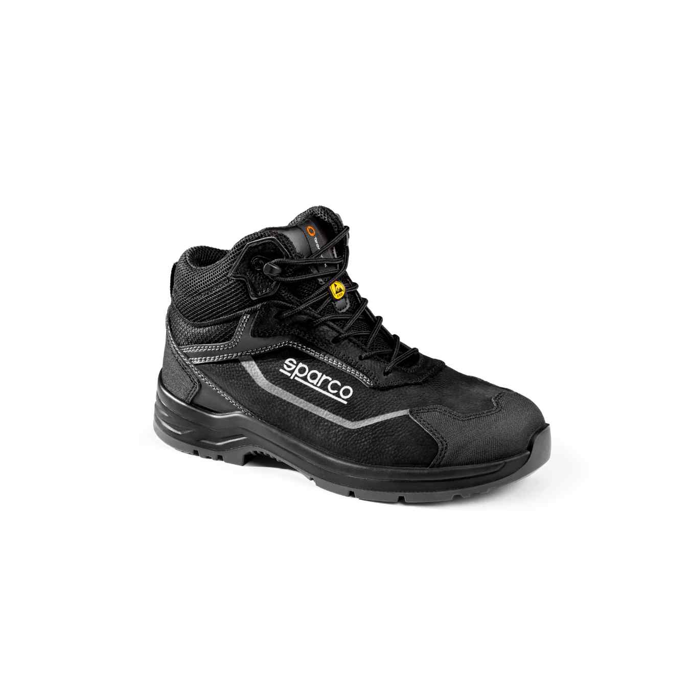 Chaussures Mécano Montante SPARCO INDY NUBUCK OSCAR ESD S3S Noir