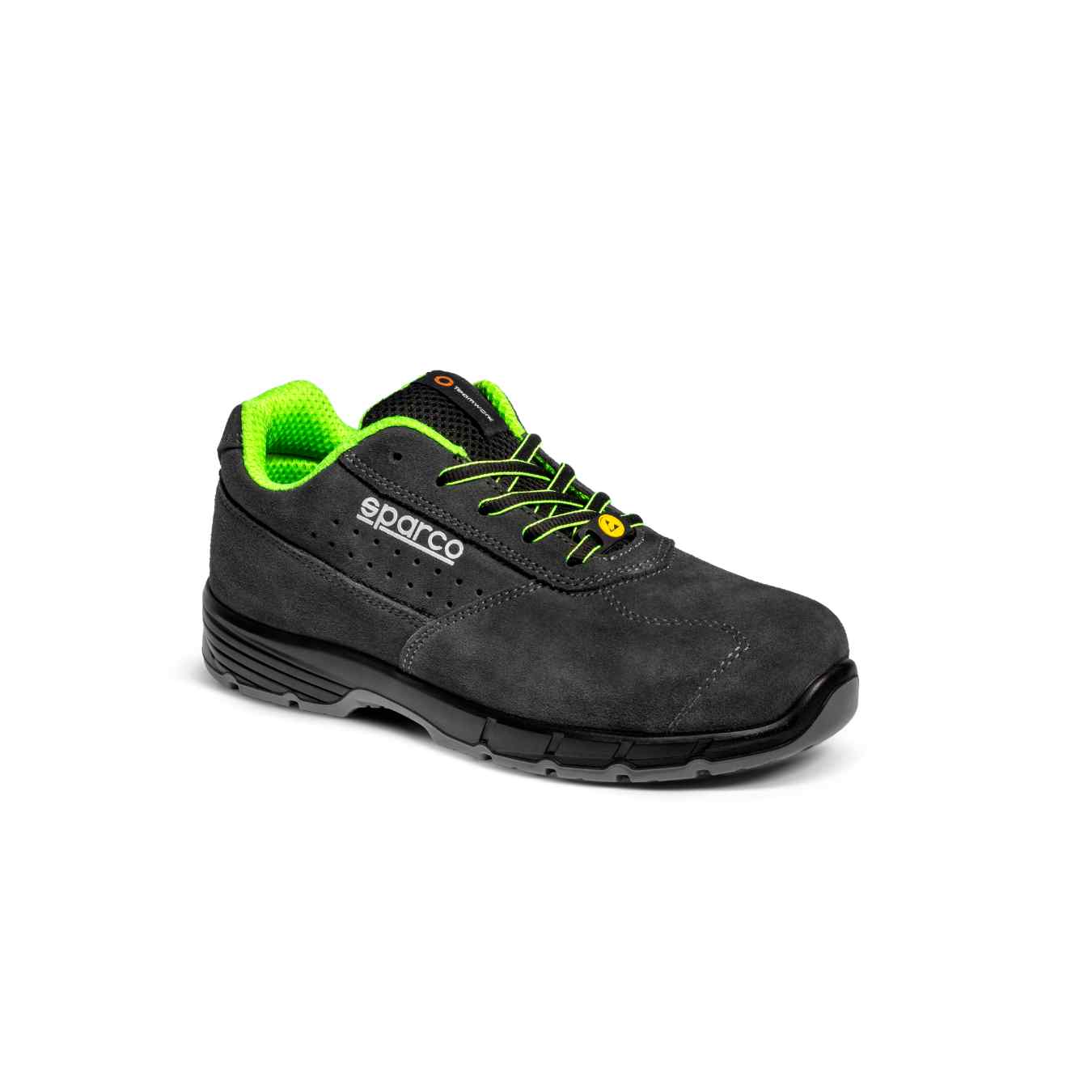 Chaussures Mécano SPARCO HORIZON ONTARIO S1PS Gris Foncé/Vert