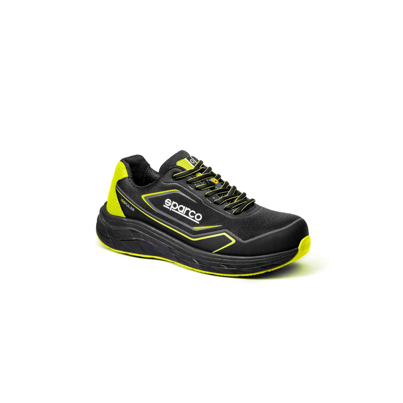 Chaussures Mécano SPARCO IMPULSE LUTON ESD Noir Jaune
