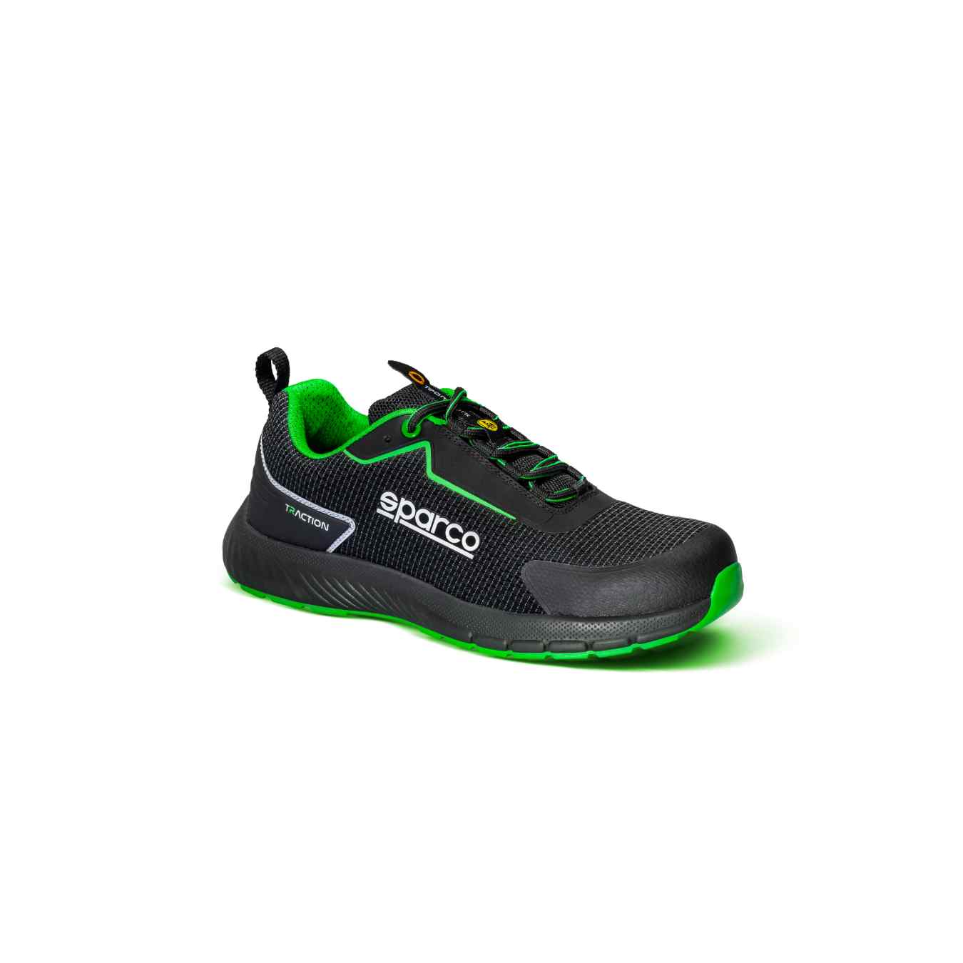Chaussures Mécano SPARCO TRACTION SANYO ESD S1PS Noir Vert