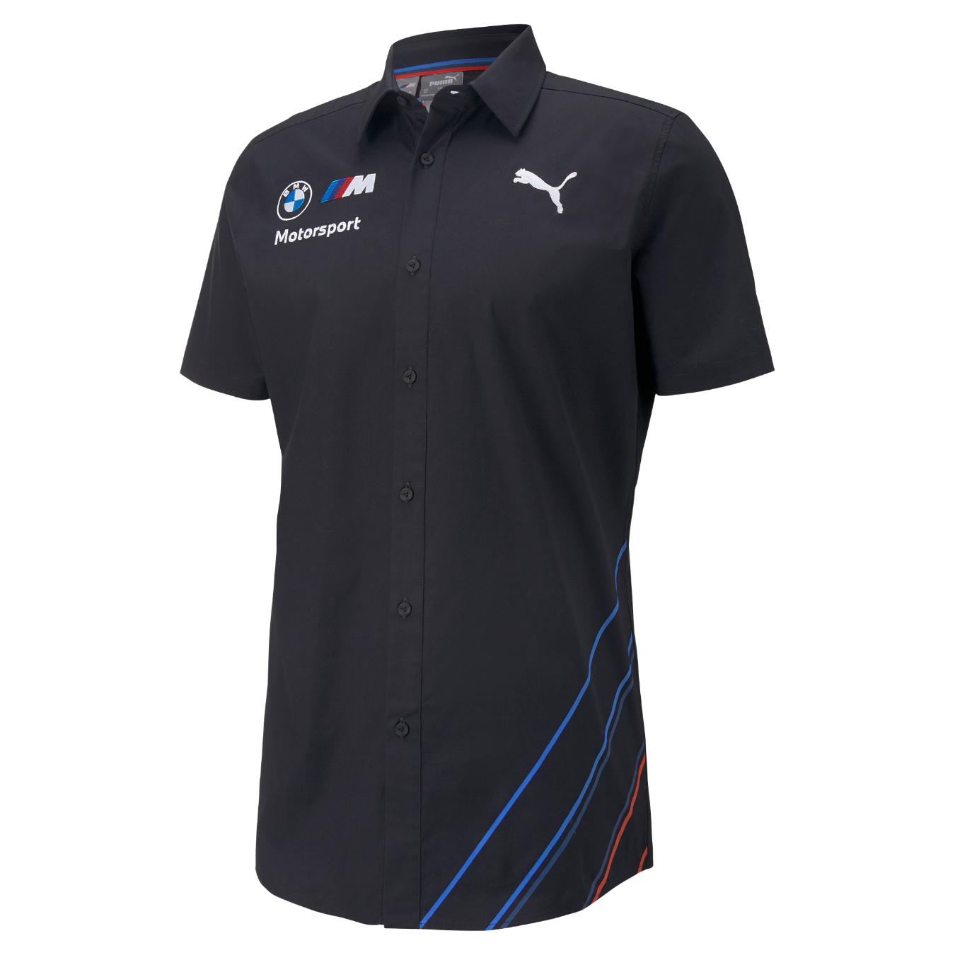 Chemise BMW MOTORSPORT Replica noire pour homme