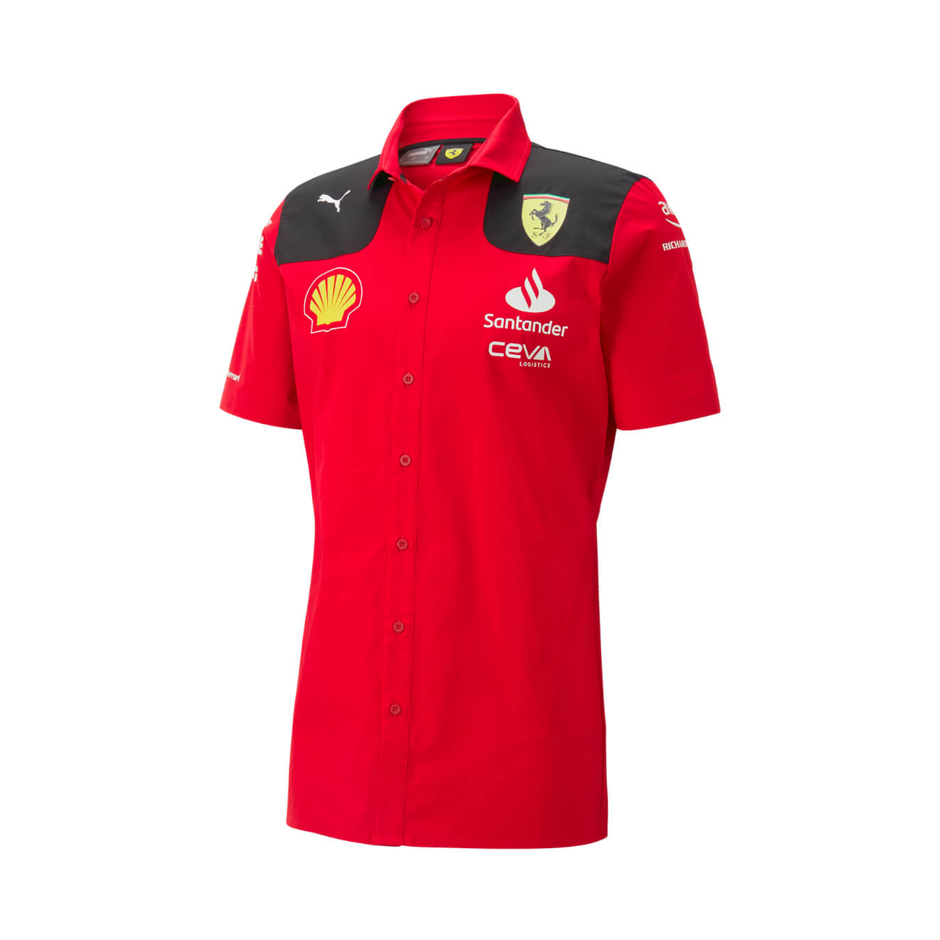 Chemise FERRARI F1 Puma Team rouge pour homme