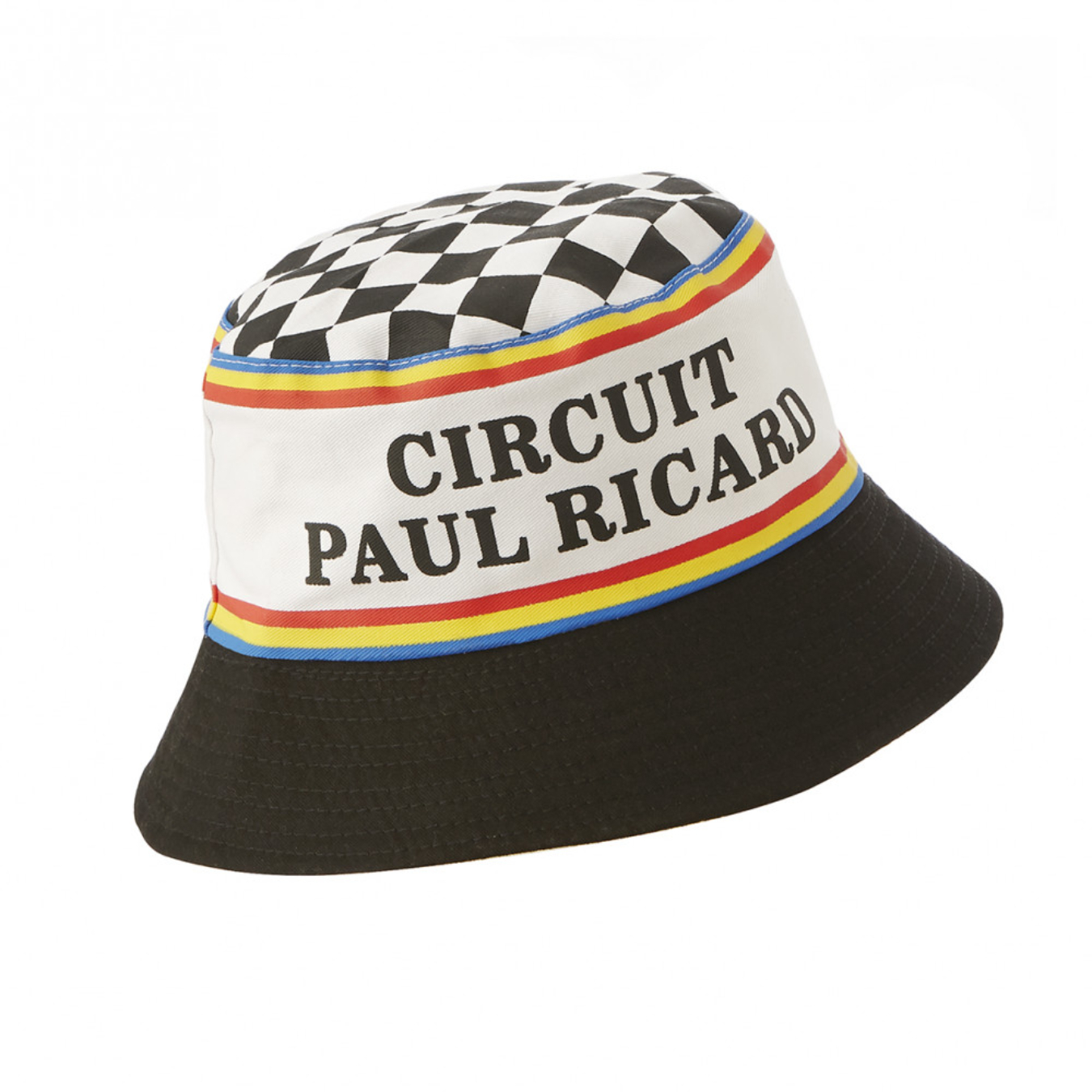 circuit-paul-ricard-chequered-bucket-hat