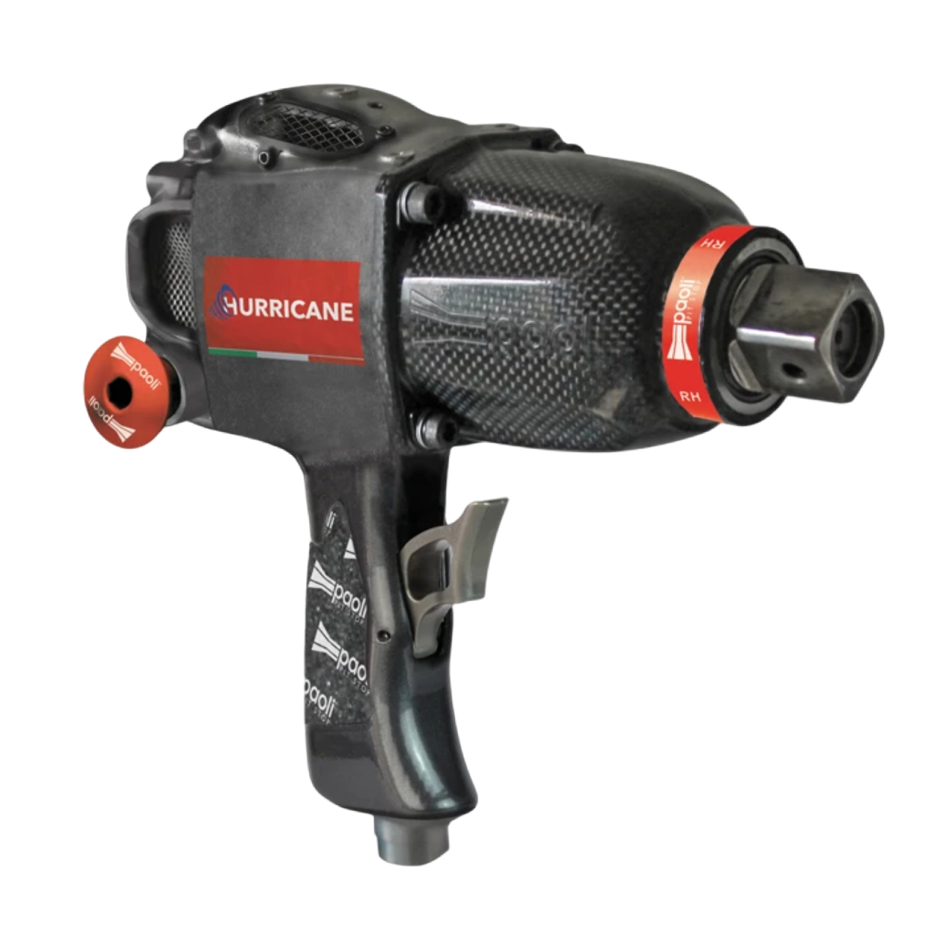 Clé à chocs HURRICANE UH - embout Carré / poignée 90° / 3 ports Paoli