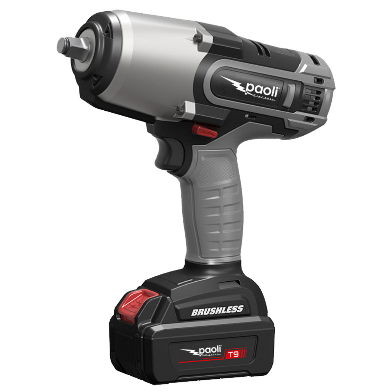 Clé à chocs TYPHOON BRUSHLESS - embout Carré / poignée 72° Paoli