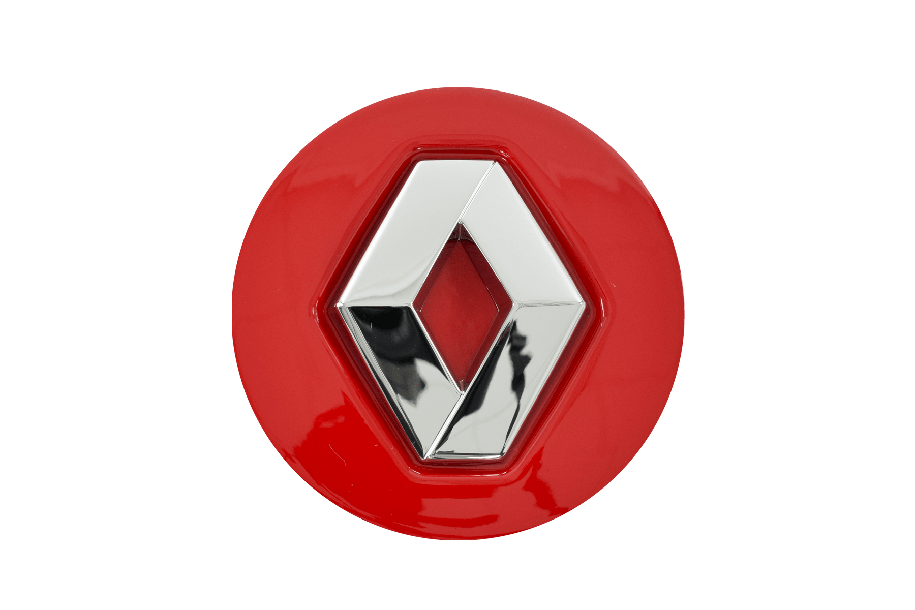 4 Cache Moyeu Renault Gris 57mm - Équipement auto
