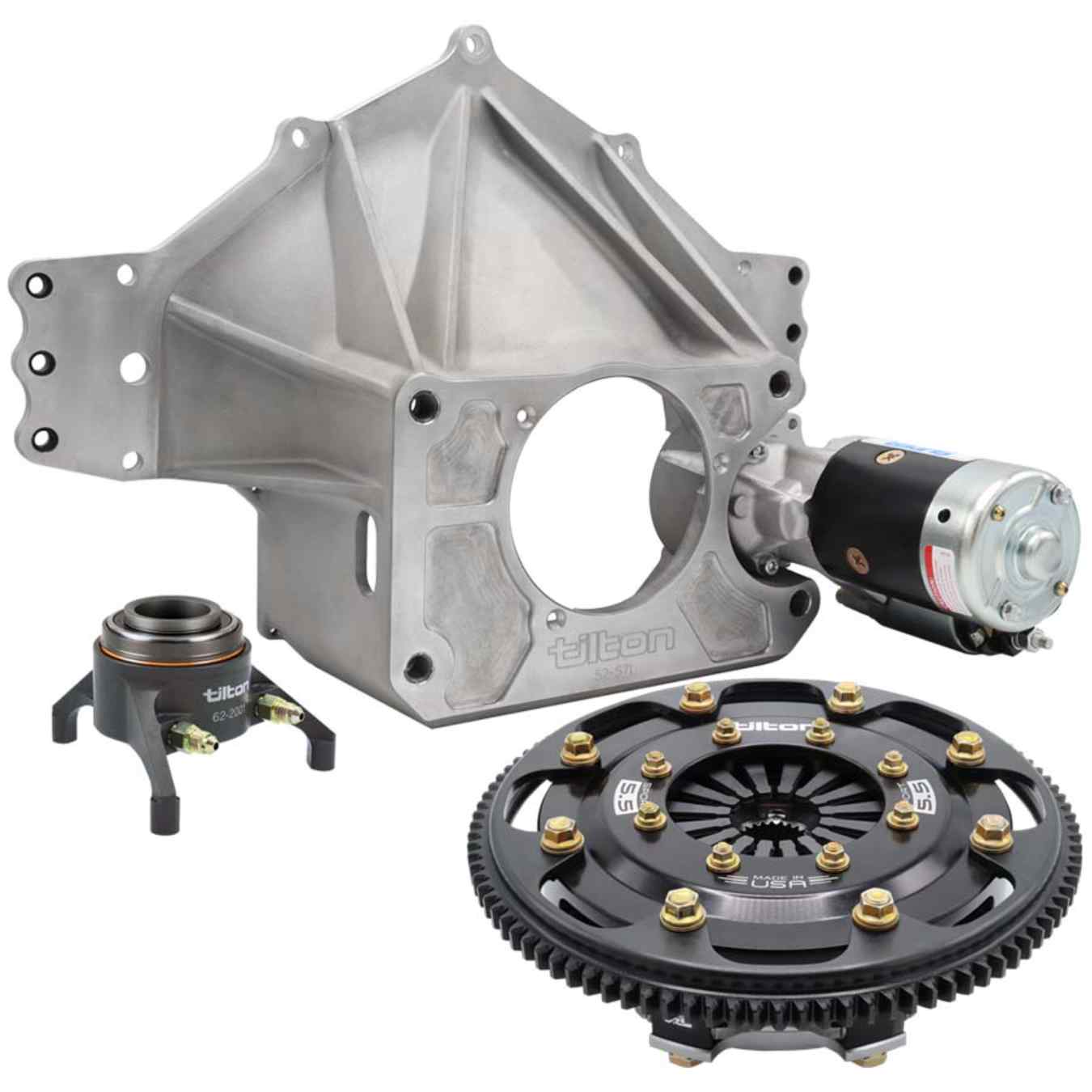 Cloche d'embrayage D140mm 3 disques 99T Ford Tilton 52-72130