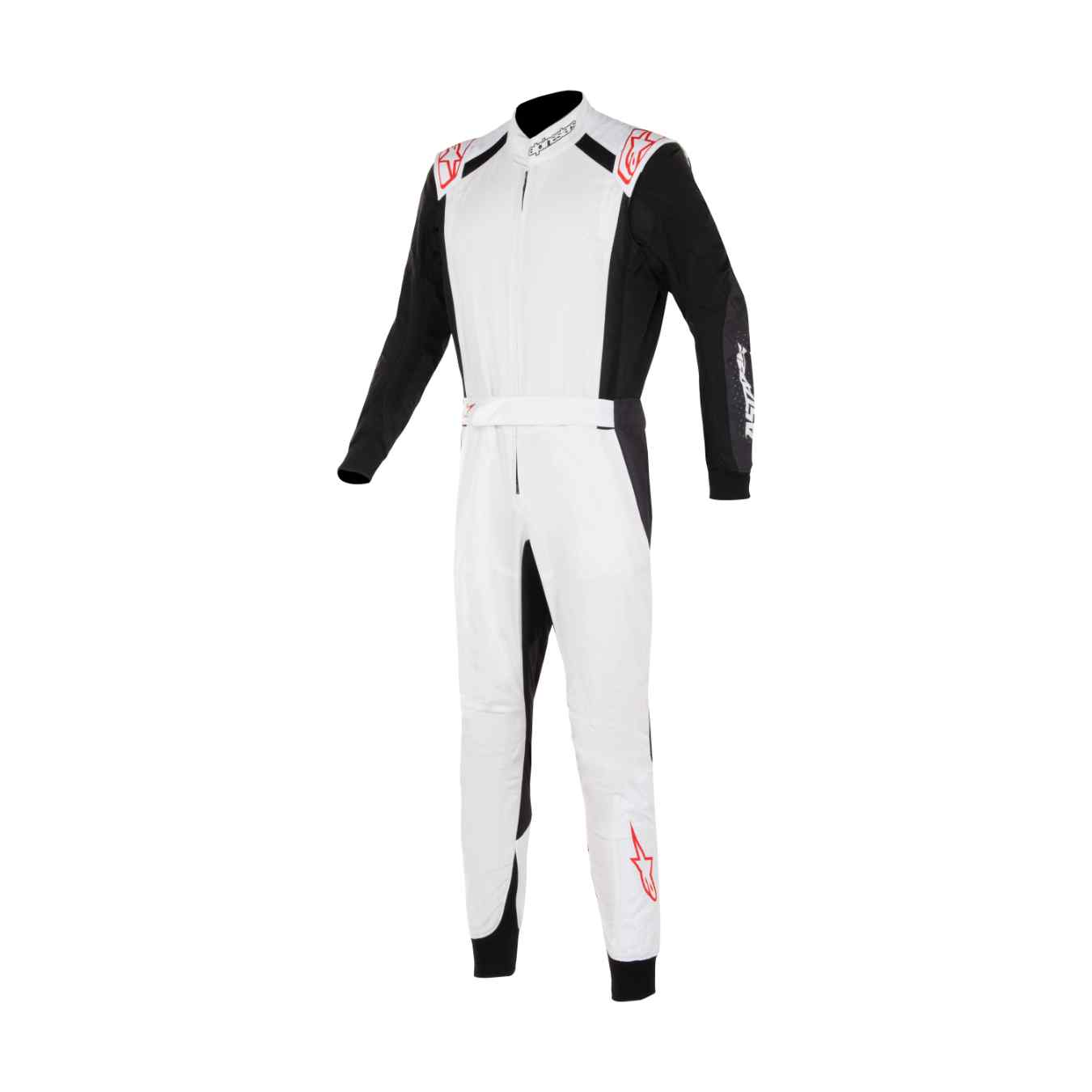 Combinaison Karting ALPINESTARS KMX 5 V3 FIA 8877 2022 Blanc Noir Rouge