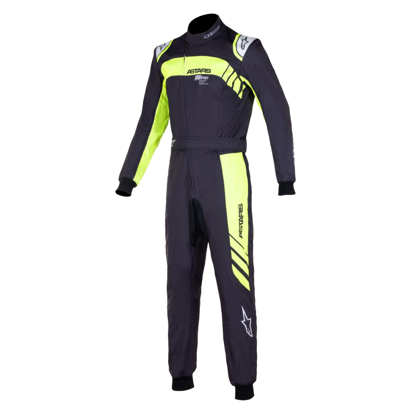 Combinaison Karting ALPINESTARS KMX 9 V3 GRAPHIC 3 FIA 8877 2022 Noir Jaune