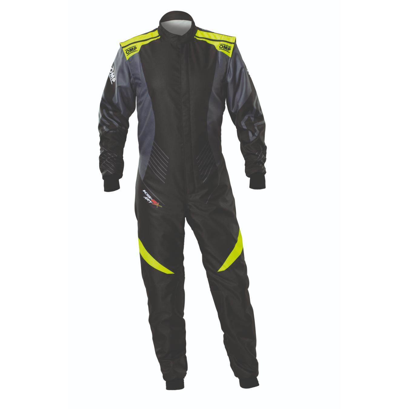 Combinaison Karting Enfant OMP KS 2X ART FIA 8877 2022 Noir Jaune