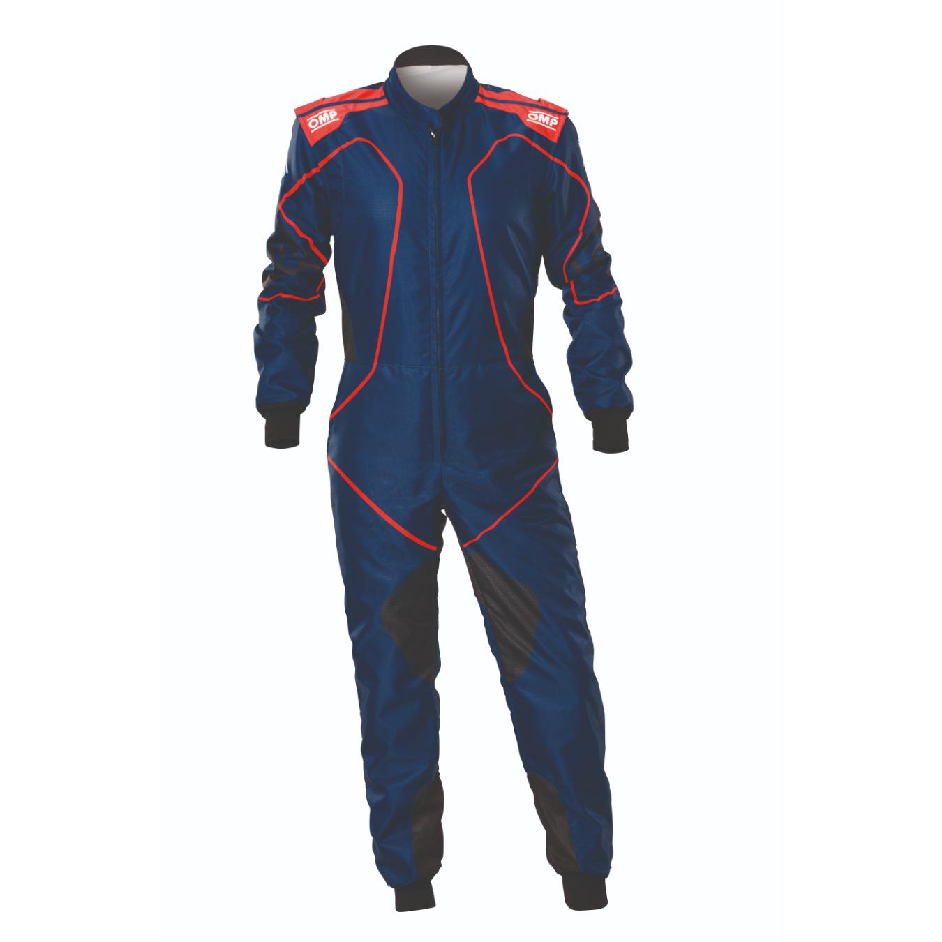 Combinaison Karting Enfant OMP KS 3X ART FIA 8877 2022 Bleu Rouge