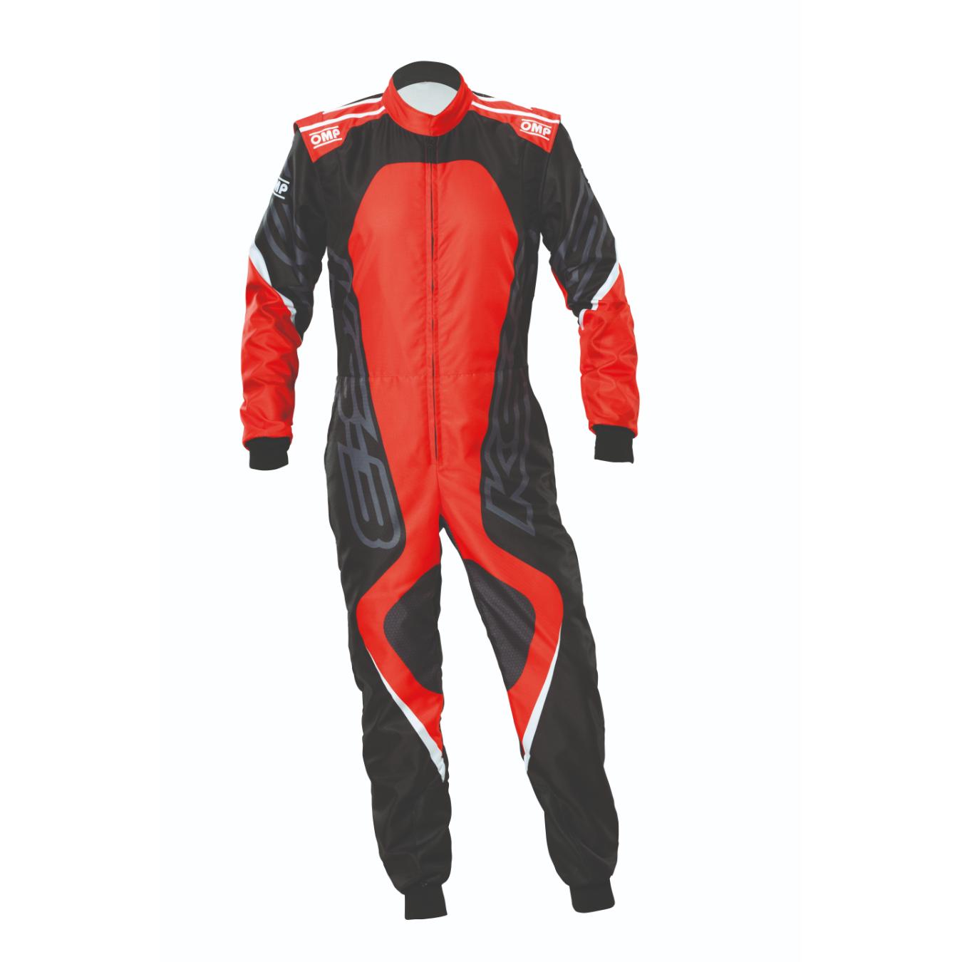 Combinaison Karting Enfant OMP KS 3X ART FIA 8877 2022 Noir Rouge