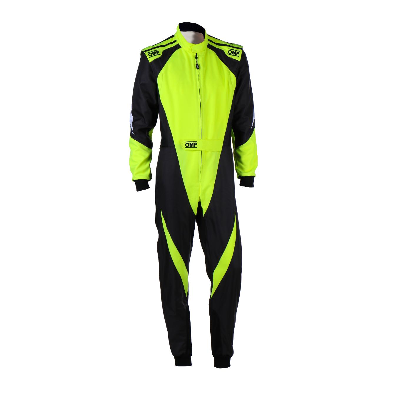 Combinaison Karting Enfant OMP KS 3X FIA 8877 2022 Noir Jaune