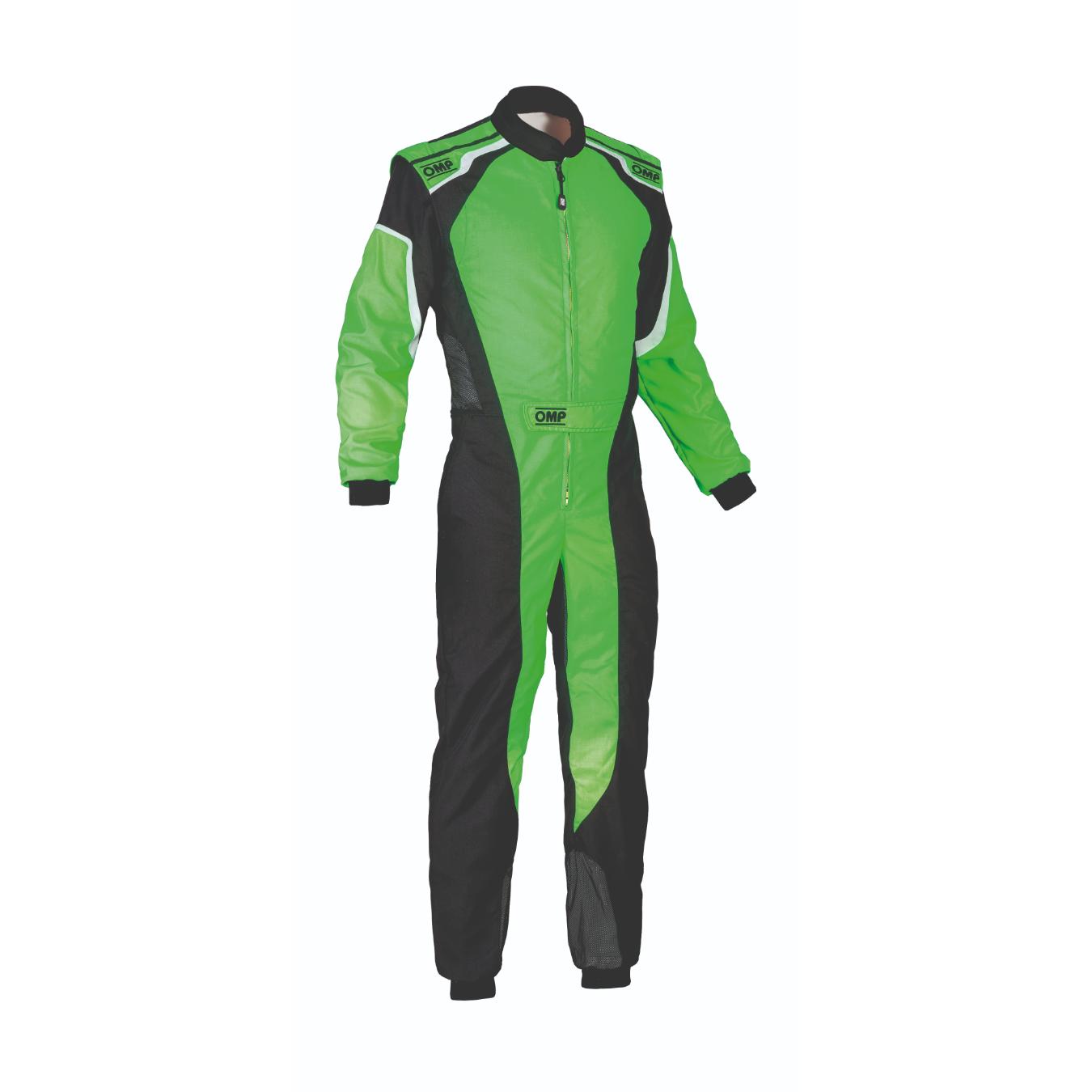Combinaison Karting OMP KS 3 CIK FIA Niveau 2 Noir Vert