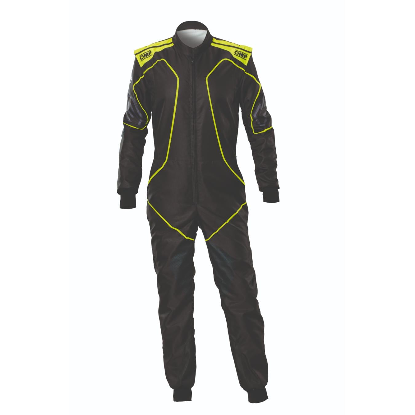 Combinaison Karting OMP KS 3X ART Style2 FIA 8877 2022 Noir Jaune