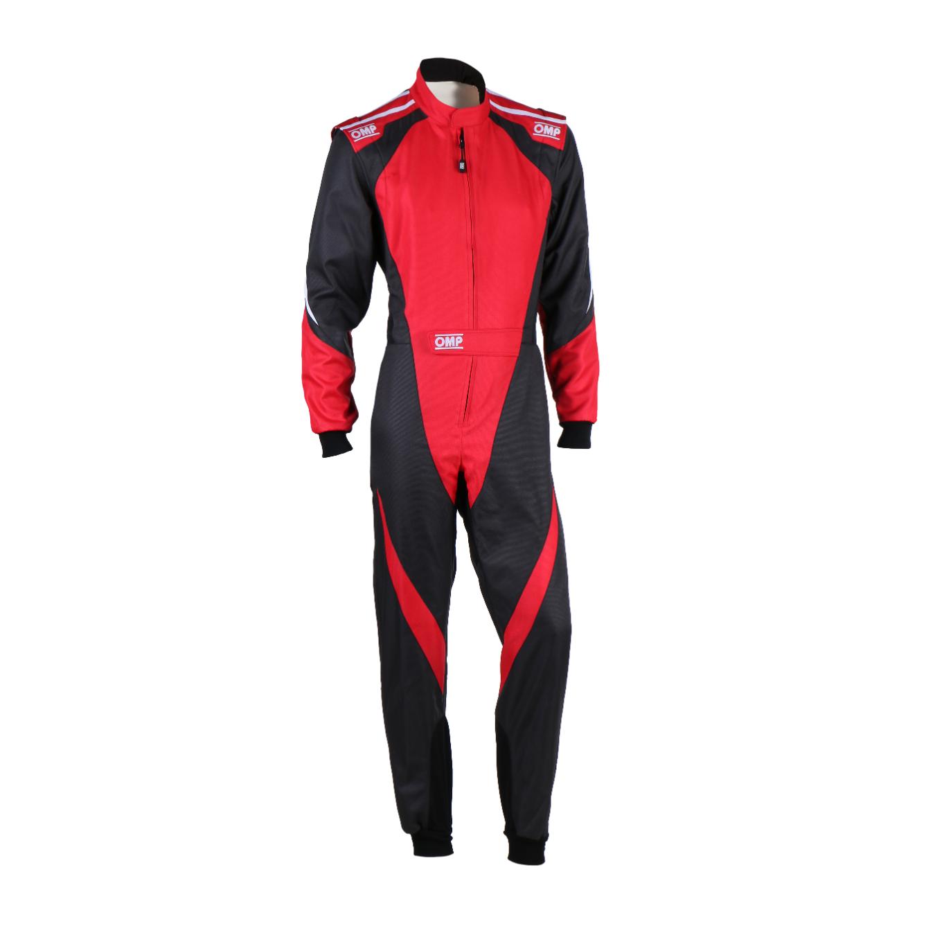 Combinaison Karting OMP KS 3X FIA 8877 2022 Noir Rouge