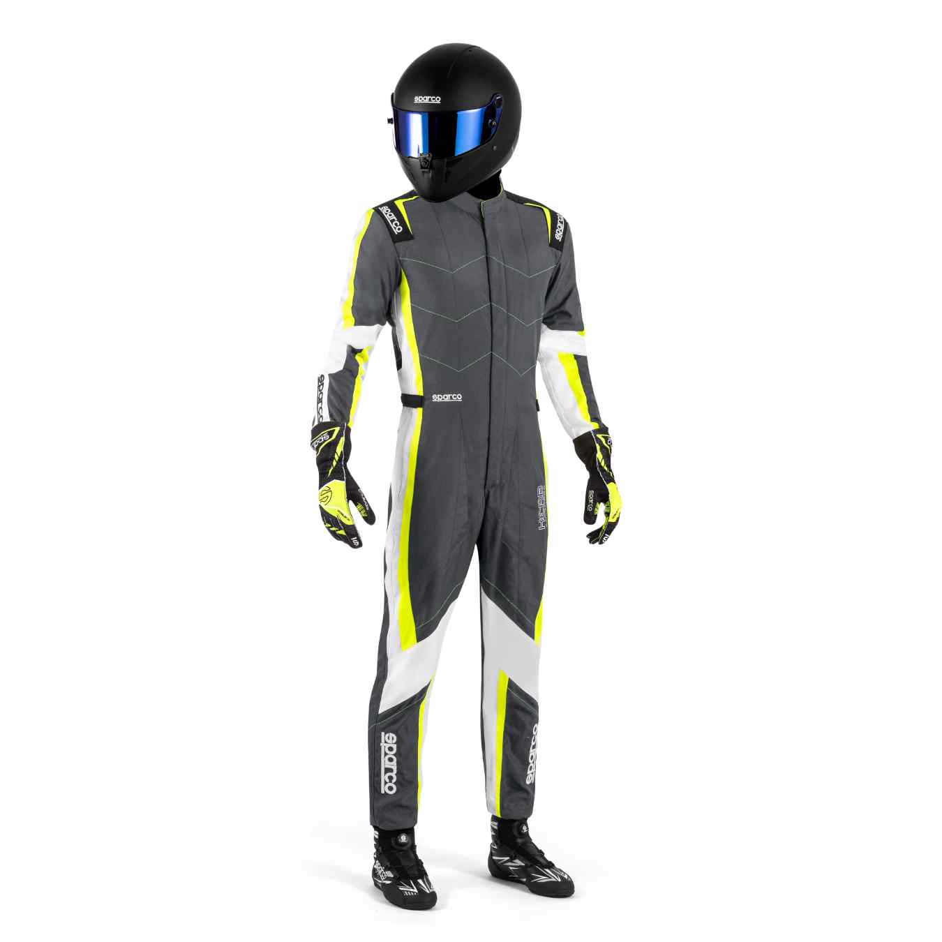 Combinaison Karting SPARCO KERB ADVANCED FIA 8877 2022 Gris Jaune