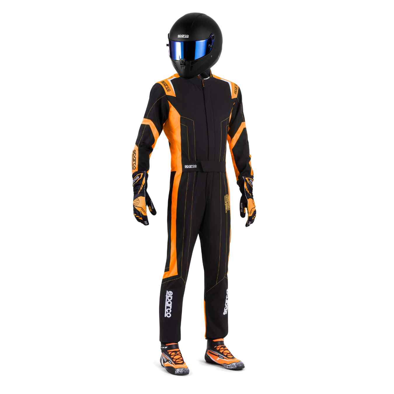 Combinaison Karting SPARCO THUNDER ADVANCED FIA 8877 2022 Noir Orange