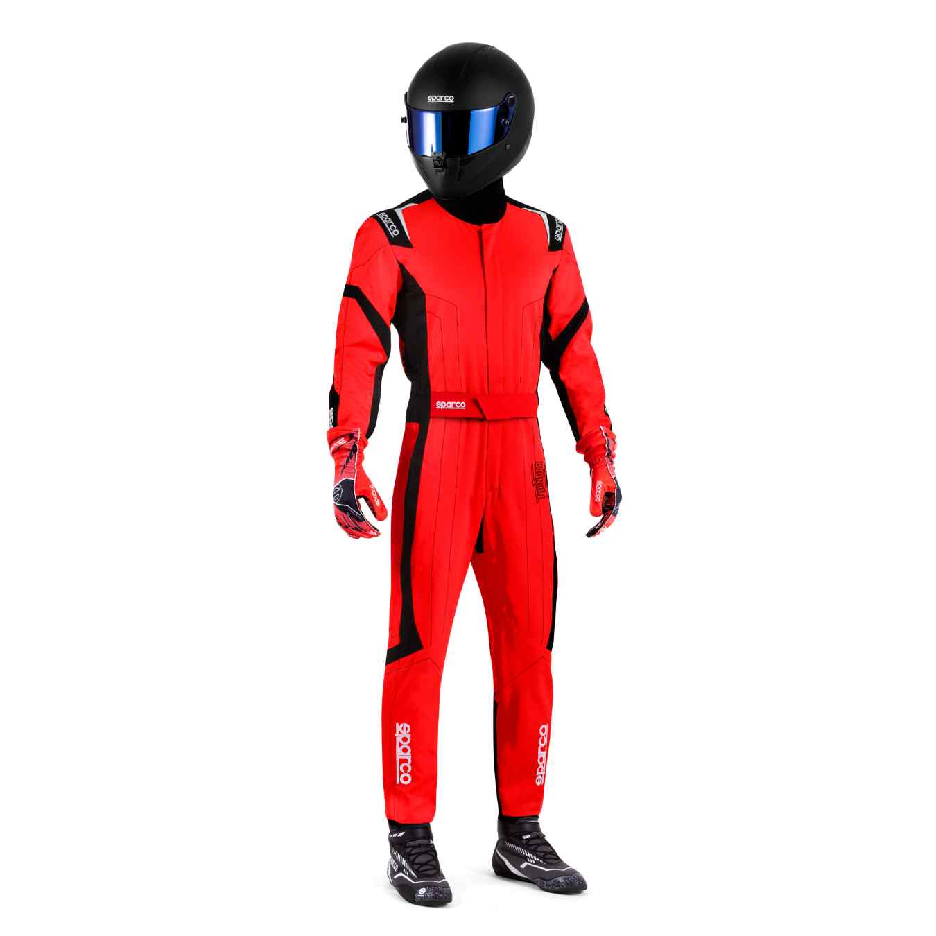 Combinaison Karting SPARCO THUNDER ADVANCED FIA 8877 2022 Rouge Noir
