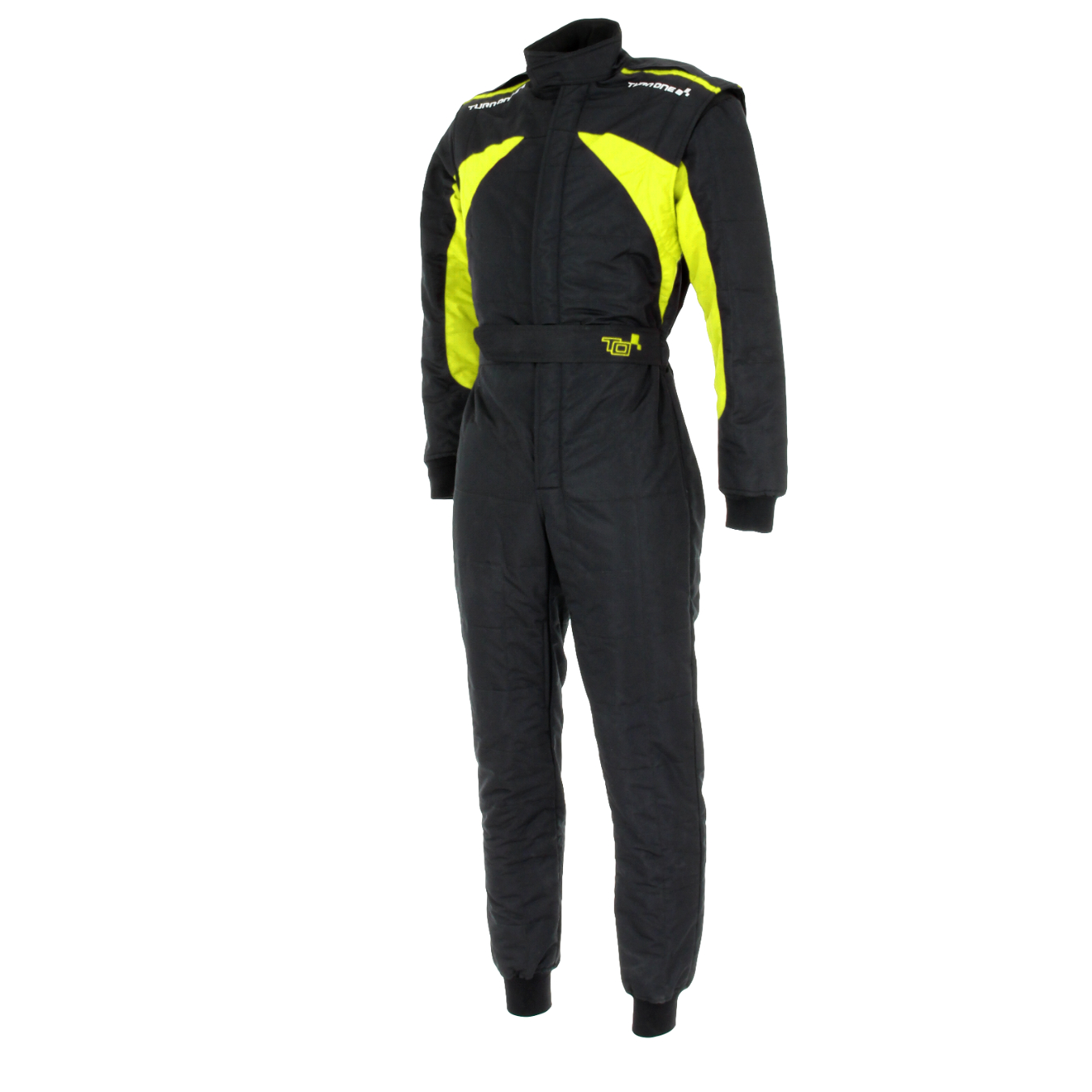 Combinaison Karting TURN ONE K SUIT Noir Jaune Fluo