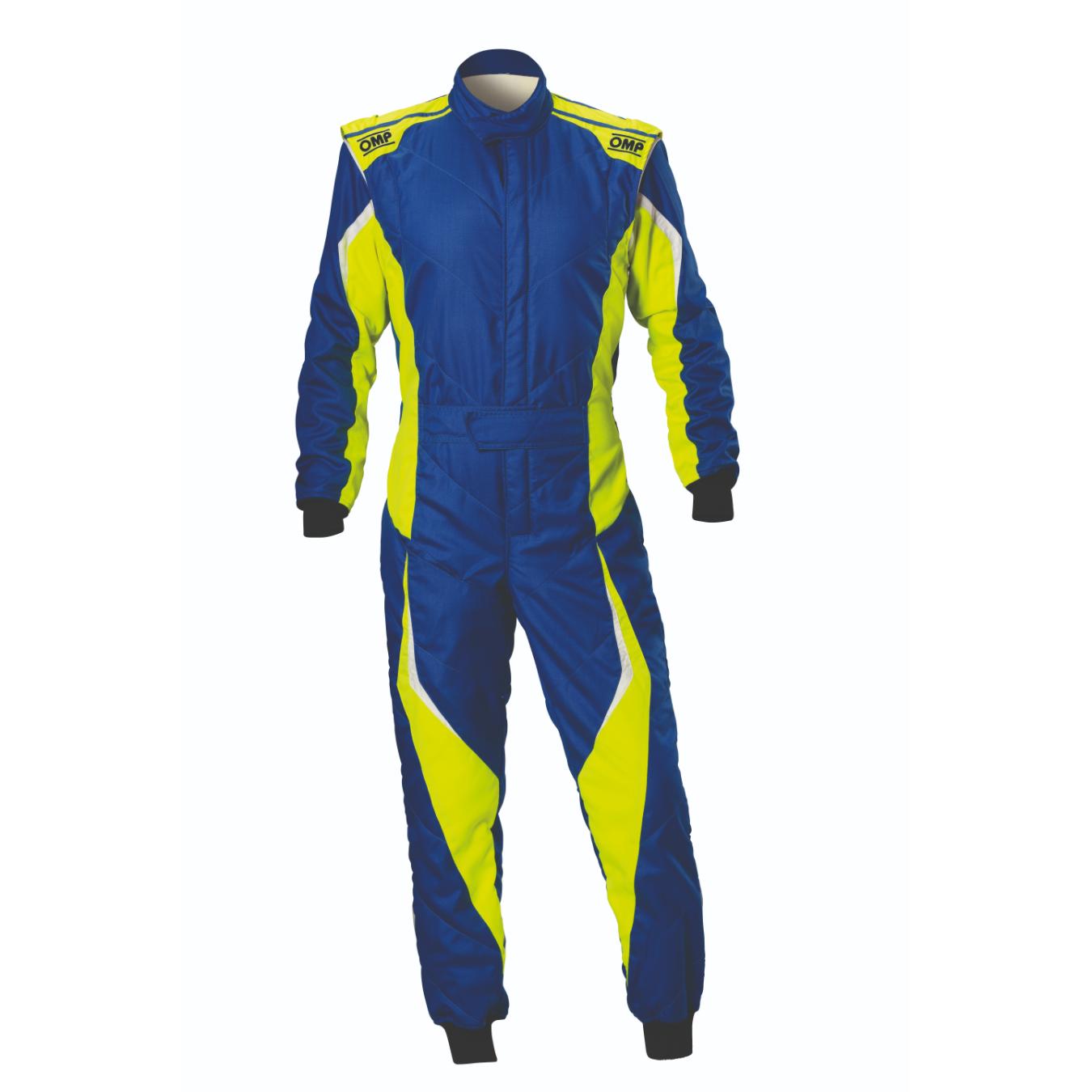 Combinaison OMP TECNICA EVO FIA 8856 2018 Bleu Jaune