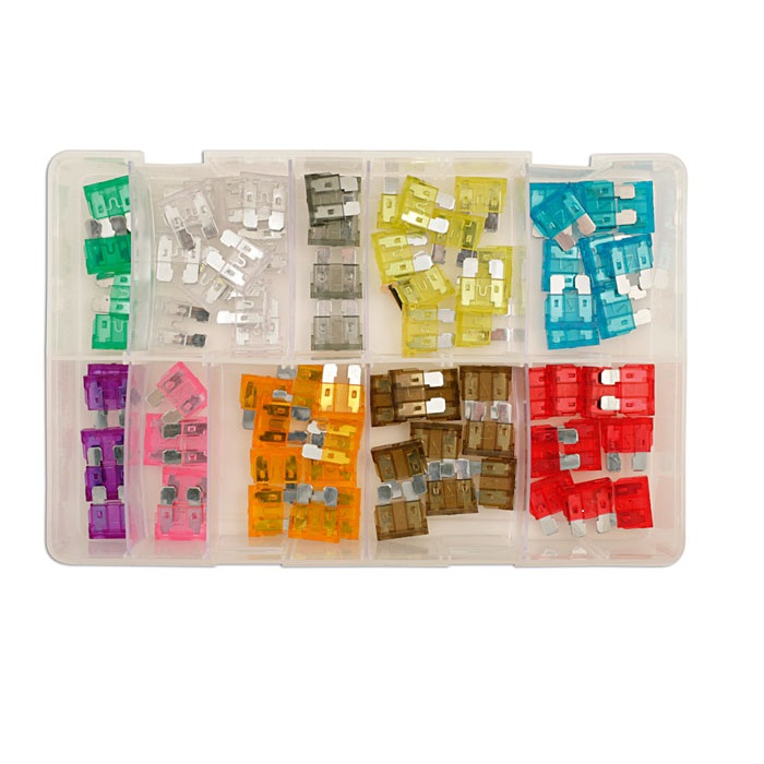 Assortiment de fusibles standards CONNECT – 80 pièces