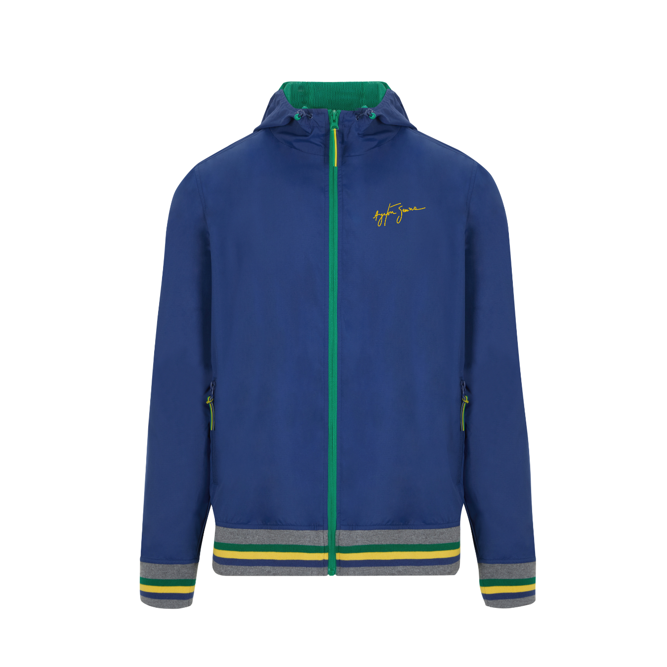 Coupe vent AYRTON SENNA bleu pour homme