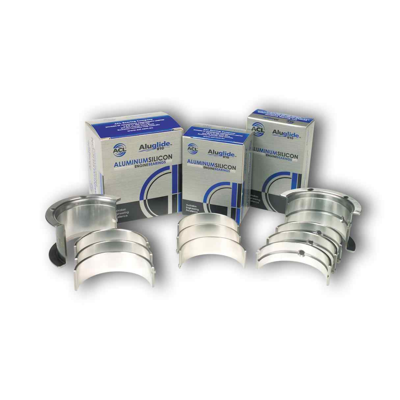 Coussinets de vilebrequin ACL Duraglide cote standard 5M1695-STD