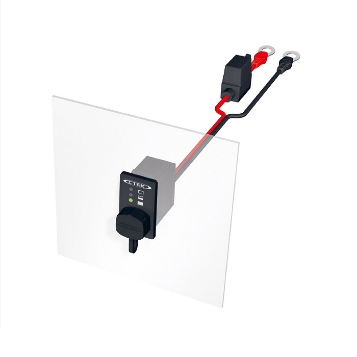 Panneau état de charge CTEK - Montage tableau de bord
