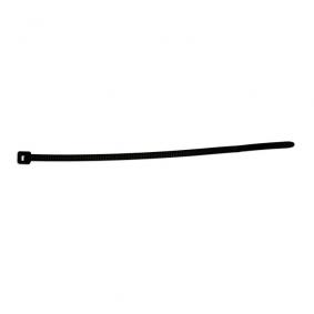 100 black rilsans zip tie