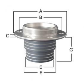 Bouchon / Trappe Réservoir d'Essence Aero 400 120mm + Clé Sparco - Gt2i