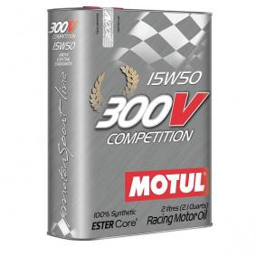 Huile moteur MOTUL 300V Compétition 15W50 2L