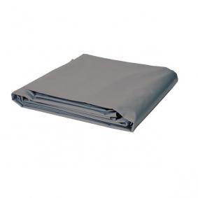 Bâche de sol REDSPEC Pro 550 g/m² - 3 x 6 m grise