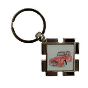 Porte-clés de voiture hybride,emblème pour Hyundai Subaru Toyota Nissan  Honda Lexus Tesla Chevrolet Peugeot Mazda KIA - Type HYBRID Keychain #B