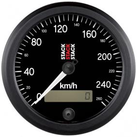 Compteur de vitesse METRAMORFOSIS digital h=34mm, avec affichage  essence/lumière/huile/clignotant, avec adaptateur