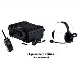 Kit radio nexus pour casque jet de sport automobile